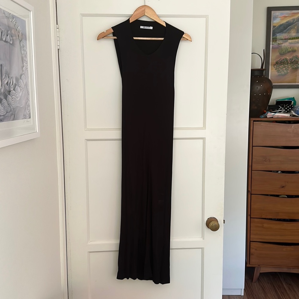 Alexander wang body con dress with back plunge. Size small